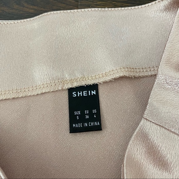 Zipper Side Satin Skirt - Picture 4 of 5